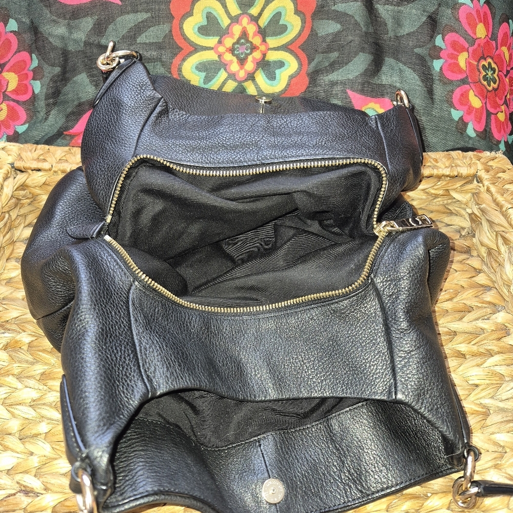 Coach Madison Sm. Phoebe Pebbled Leather 3-Compart. Shoulder Bag EUC, No Hangtag - Picture 6 of 14